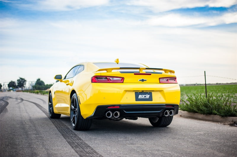 
                      
                        Borla 2016 Chevy Camaro 6,2 l AT/MT S-Type-Heckauspuff ohne Dual-Mode-Ventile
                      
                    