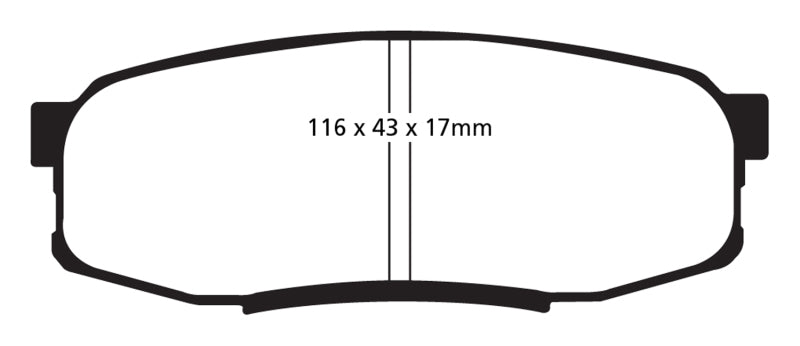 
                      
                        EBC 08+ Lexus LX570 5.7 Yellowstuff Rear Brake Pads
                      
                    