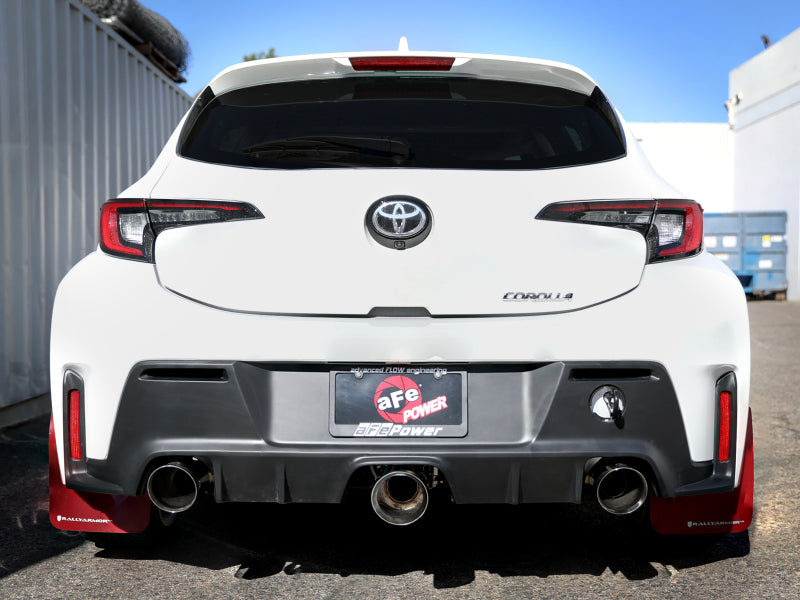 
                      
                        aFe 23-24 Toyota GR Corolla L3 1.6L (t) Gemini XV 3in to 2-1/2in Cat Back Exhaust w/ Polished Tips
                      
                    