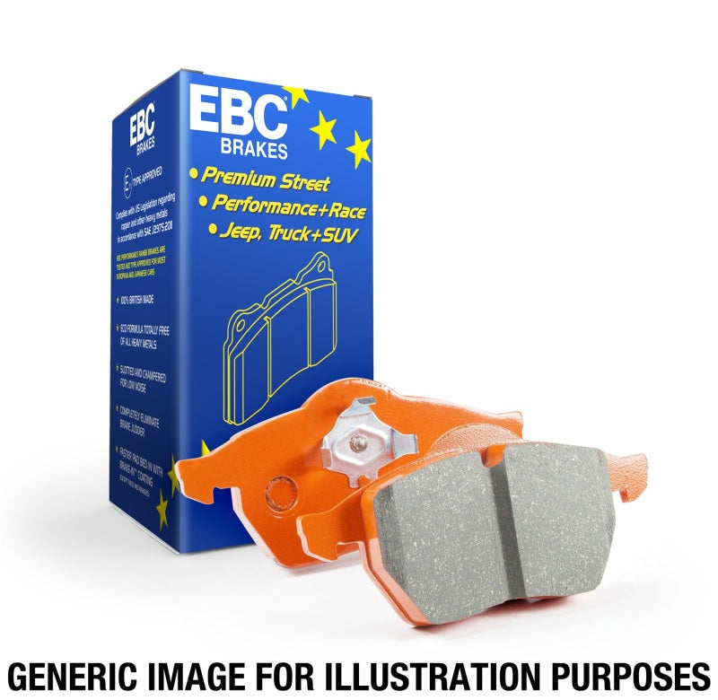 
                      
                        EBC 99-03 Aston Martin DB7 5.9 Orangestuff Front Brake Pads
                      
                    