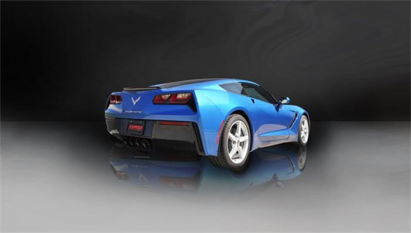 
                      
                        Corsa 2017–2019 Chevy Corvette Z06 3 Zoll Axle Back Auspuff, schwarz, Quad 4,5 Zoll Spitze (Xtreme)
                      
                    