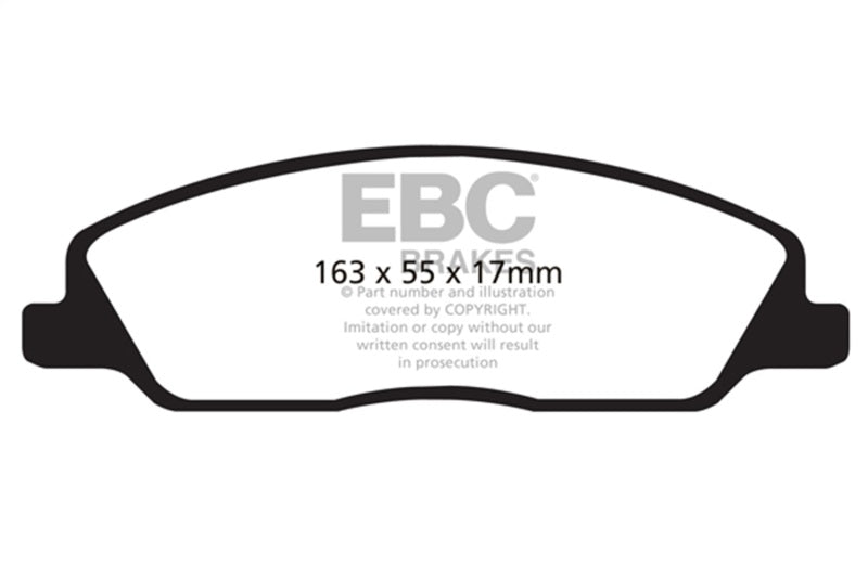 
                      
                        EBC 10-14 Ford Mustang 3.7 Greenstuff Front Brake Pads
                      
                    