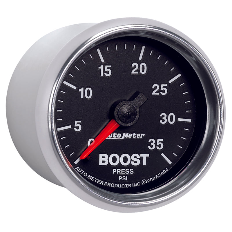 
                      
                        AutoMeter GS 2 1/16 inch 35PSI Mechanical Boost Gauge
                      
                    