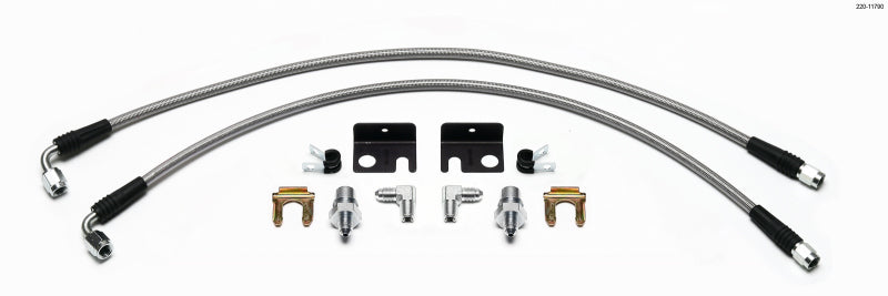 Wilwood Flexline-Kit 01-Up Honda Fit