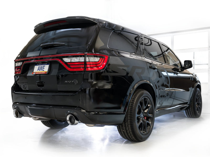 
                      
                        AWE Tuning 18-23 Dodge Durango SRT &amp; Hellcat Touring Edition Auspuff - Chrom-Silber-Endstücke
                      
                    