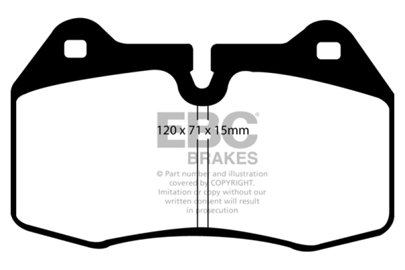 
                      
                        EBC 03-04 Infiniti G35 3.5 (Manual) (Brembo) Greenstuff Front Brake Pads
                      
                    