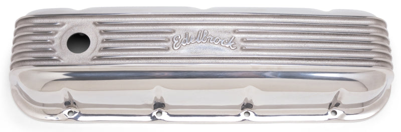 
                      
                        Edelbrock Valve Cover Classic Series Chevrolet 1965 and Later 396-502 V8 Polshed
                      
                    