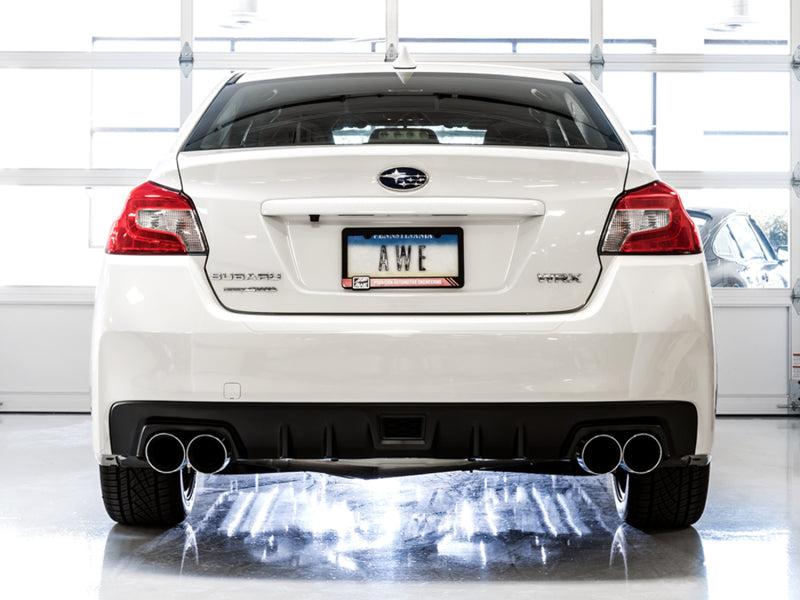 
                      
                        AWE Tuning 2015+ Subaru WRX VA Sedan Touring Edition Exhaust - Chrome Silver Tips (102mm)
                      
                    