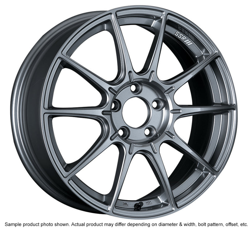 SSR GTX01 19x8.5 5x120 38mm Offset Dark Silver Wheel (S/O, No Cancellations)