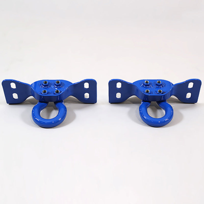 Ford Racing 17–22 Super Duty Abschlepphaken – Blau (Paar)