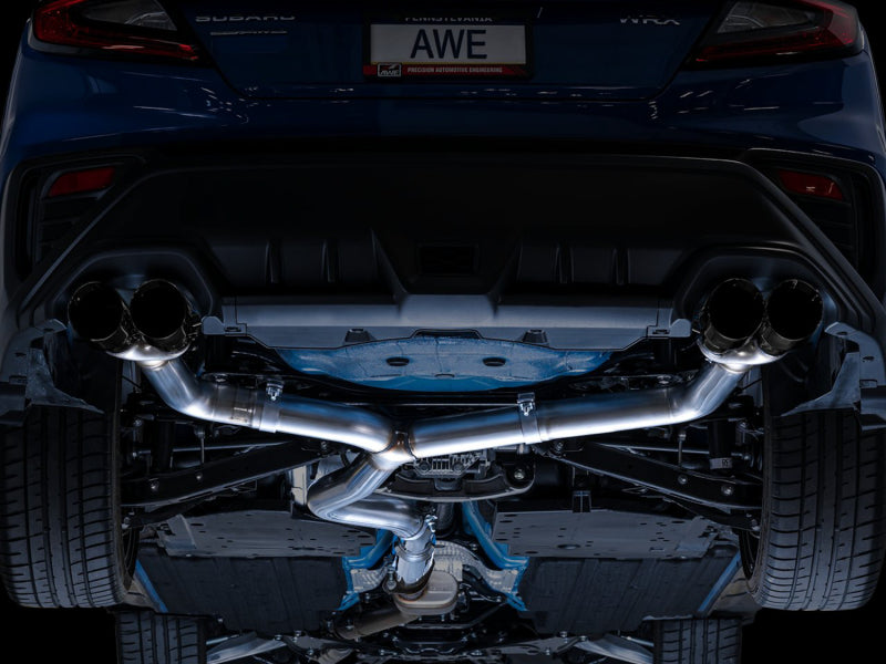 
                      
                        AWE Tuning 2022+ VB Subaru WRX Track Edition Exhaust - Diamond Black Tips
                      
                    