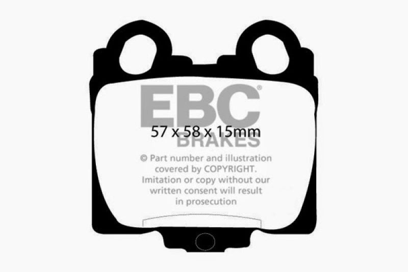 
                      
                        EBC 98-05 Lexus GS300 3.0 Greenstuff Rear Brake Pads
                      
                    