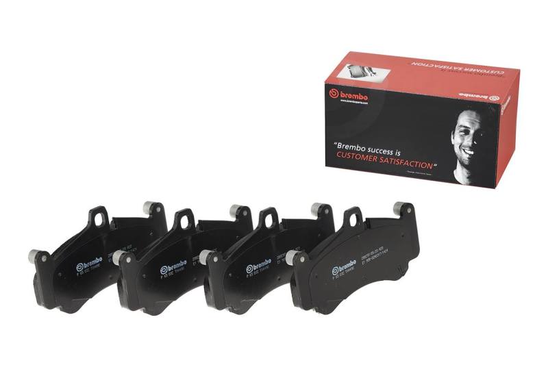 Brembo 14-21 Jaguar F- Type/16-19 Xj Rear Premium NAO Ceramic OE Equivalent Pad