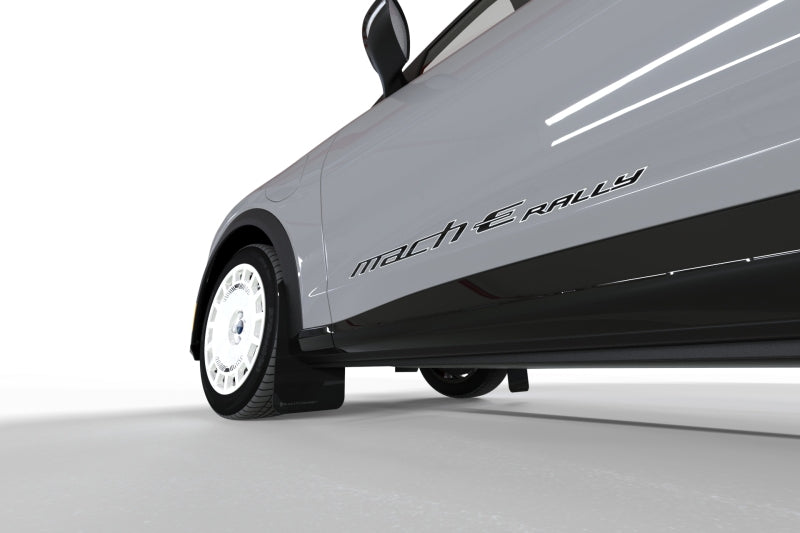 
                      
                        Rally Armor 2021–25 Ford Mach-E Rally Edition Schwarz UR Schmutzfänger Metallic Schwarzes Logo
                      
                    