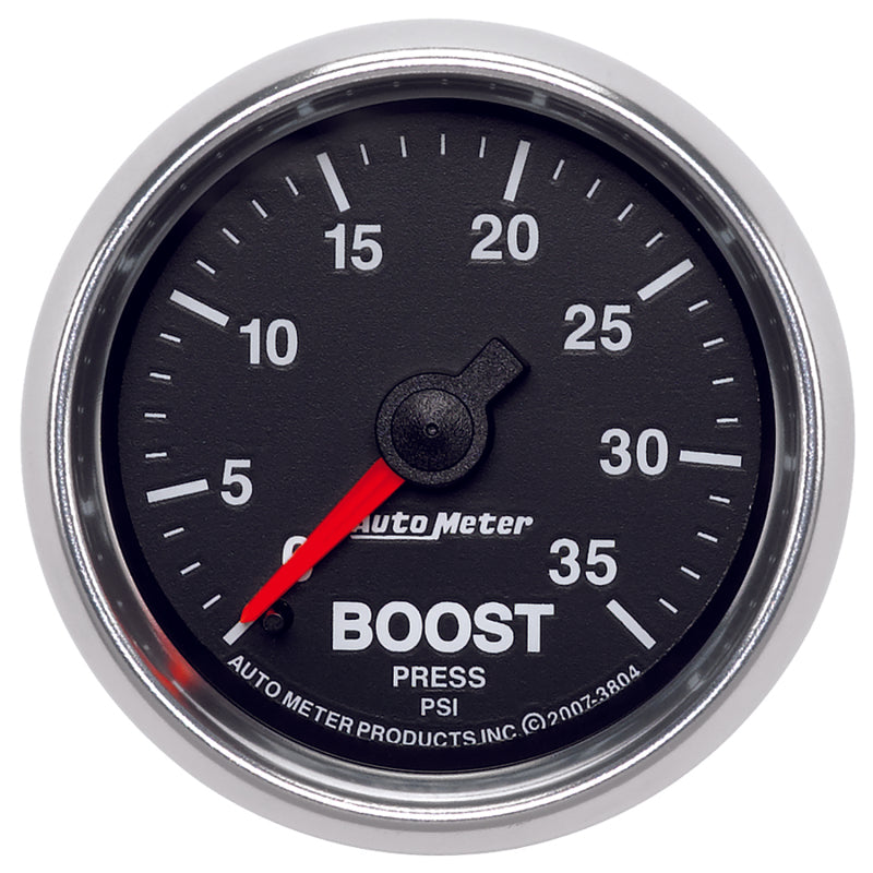 AutoMeter GS 2 1/16 inch 35PSI Mechanical Boost Gauge