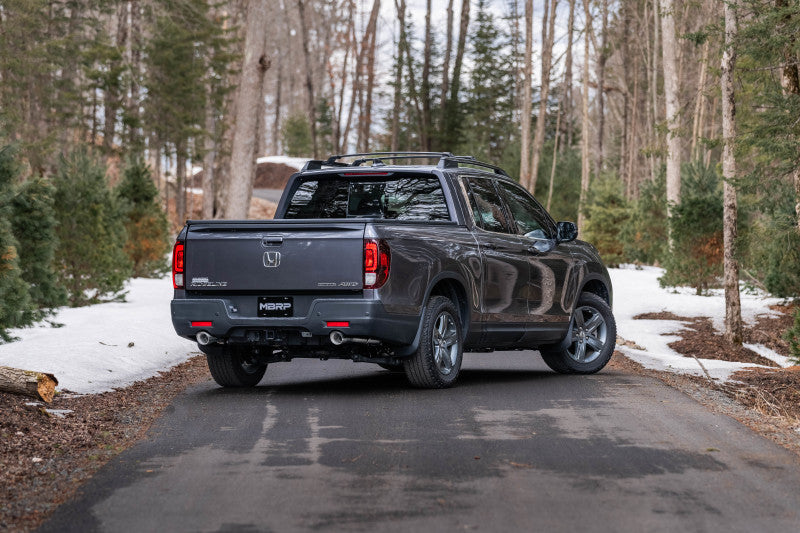 
                      
                        MBRP 21-22 Honda Ridgeline T304 Stainless Steel 2.5in Cat-Back - Dual Split Rear Exit
                      
                    