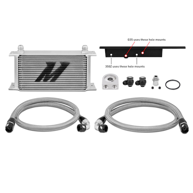 
                      
                        Mishimoto 03-09 Nissan 350Z / 03-07 Infiniti G35 (Coupe Only) Oil Cooler Kit
                      
                    