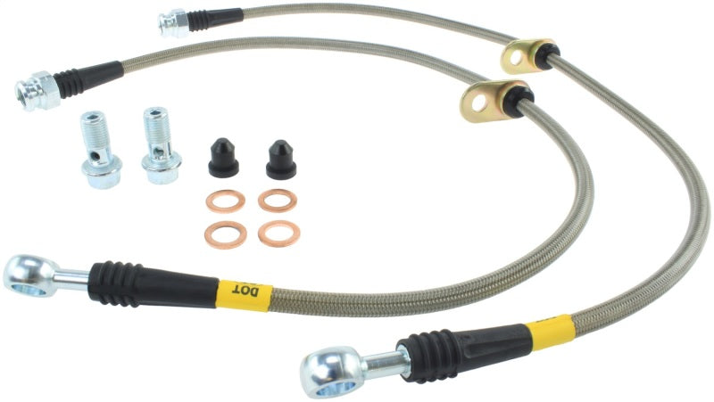 StopTech 06+ Civic Si Stainless Steel Front Brake Lines