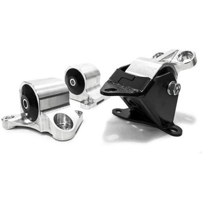 Innovative 96-00 Civic B/D Series Black Aluminum Mounts 95A Bushings (2 Bolt)