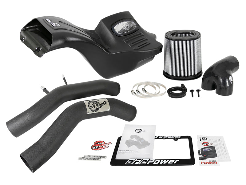 
                      
                        aFe Momentum XP Pro DRY S Cold Air Intake System w/ Black Aluminum Intake Tubes
                      
                    