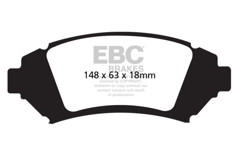 
                      
                        EBC 05 Buick Le Sabre (FWD) 3.8 (16in Wheels) Yellowstuff Front Brake Pads
                      
                    