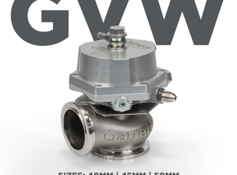 
                      
                        Garrett GVW-40 40mm Wastegate Kit - Silver
                      
                    