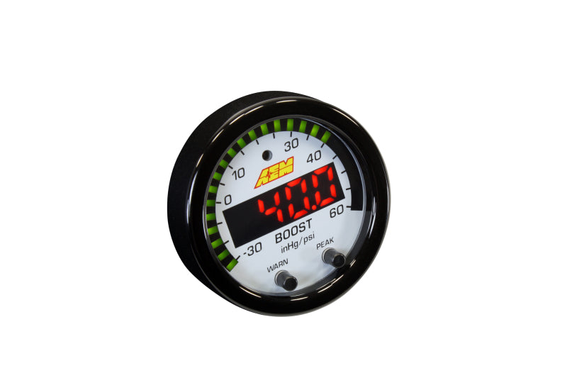 
                      
                        AEM X-Series Boost Pressure -30inHg 60psi Gauge Kit
                      
                    