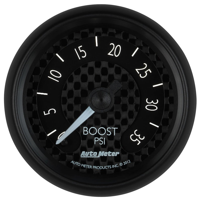 
                      
                        Autometer GT Series 52mm Mechanical 0-35 psi Boost Gauge
                      
                    