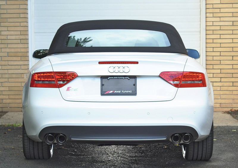 
                      
                        AWE Tuning B8 / B8.5 S5 Cabrio Touring Edition Exhaust - Non-Resonated - Diamond Black Tips
                      
                    