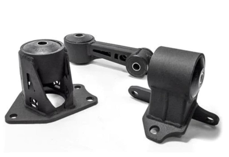 Innovative 09-13 Honda FIT/JAZZ L-Serie, schwarze Stahlhalterungen, 75A-Buchsen