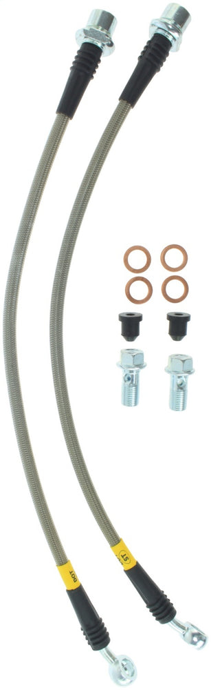 
                      
                        StopTech 00-05 Lexus IS300 / 02-08 SC430 Front Stainless Steel Brake Lines
                      
                    