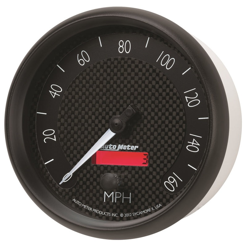 
                      
                        Autometer GT Series 5in In Dash 0-160 MPH Electronic Programmable Speedometer
                      
                    