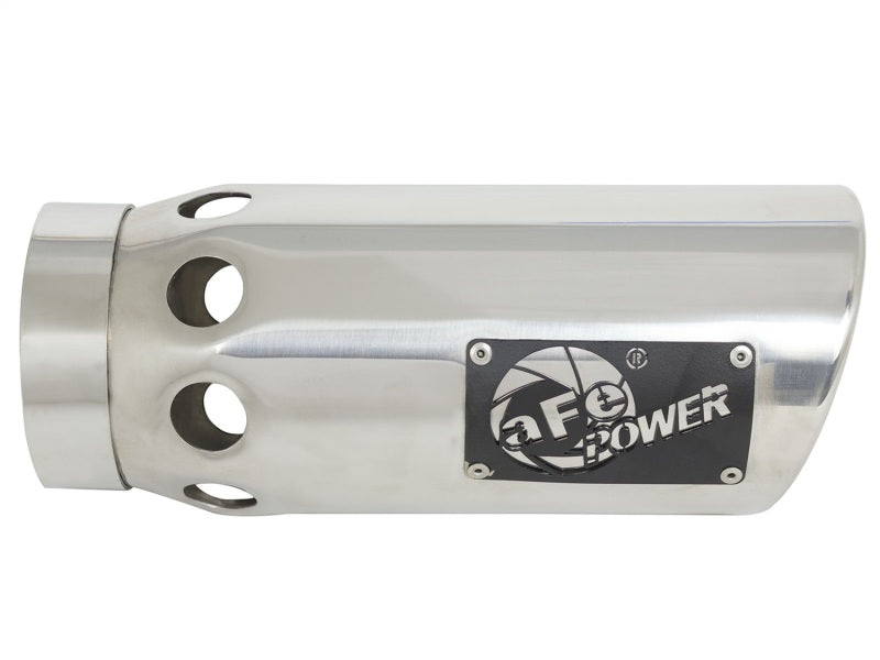 
                      
                        aFe Power Intercooled Tip Stainless Steel - Polished 4in In x 5in Out x 12in L Bolt-On
                      
                    