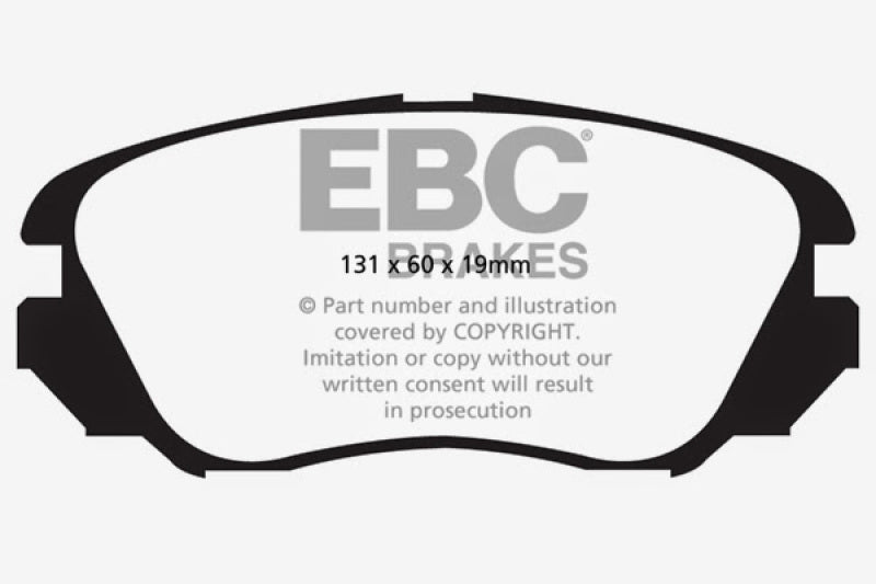 
                      
                        EBC 10+ Chevrolet Equinox 2.4 Greenstuff Front Brake Pads
                      
                    