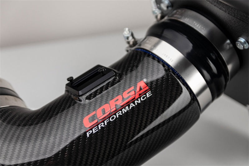 
                      
                        Corsa 2017-23 Chevrolet Camaro ZL1 Carbon Fiber Air Intake w/ DryTech 3D No Oil Filtration
                      
                    