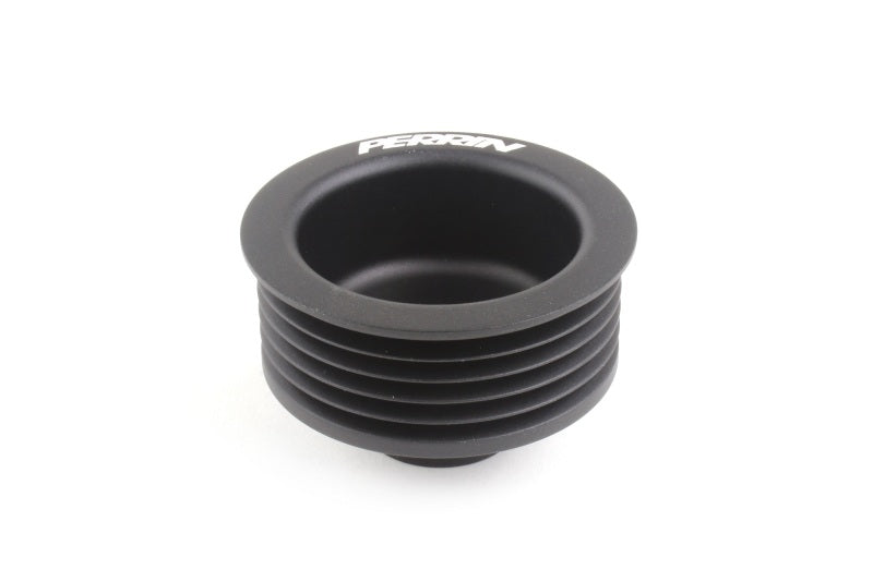 PERRIN 07–21 Subaru WRX STI EJ Motoren Lichtmaschinenriemenscheibe – Schwarz