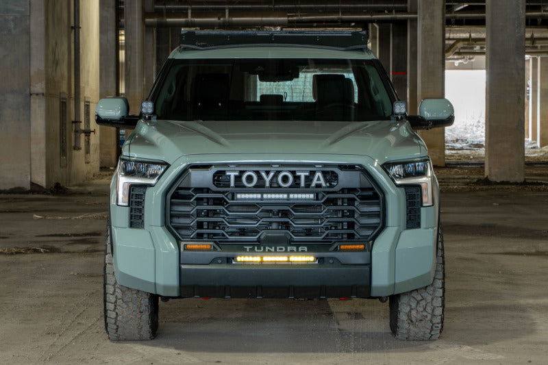 
                      
                        Diode Dynamics 2022 Toyota Tundra Stealth Stoßstangen-Lichtleisten-Kit – Bernstein-Kombination
                      
                    