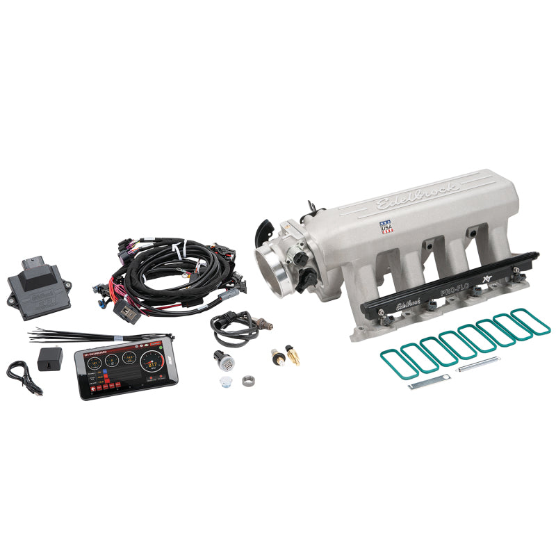 
                      
                        Edelbrock Pro Flo 4 XT EFI System Seq Port LS Gen III/IV Cathedral Port 550 HP Max 35lb/hr
                      
                    