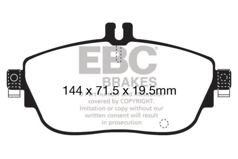 
                      
                        EBC 13+ Mercedes-Benz CLA250 2.0 Turbo Greenstuff Front Brake Pads
                      
                    