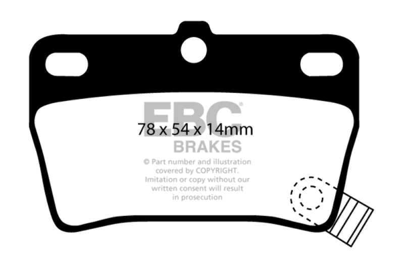 
                      
                        EBC 03-05 Toyota RAV 4 2.4 Greenstuff Rear Brake Pads
                      
                    