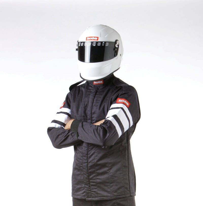 RaceQuip Black SFI-5 Jacket - 2XL