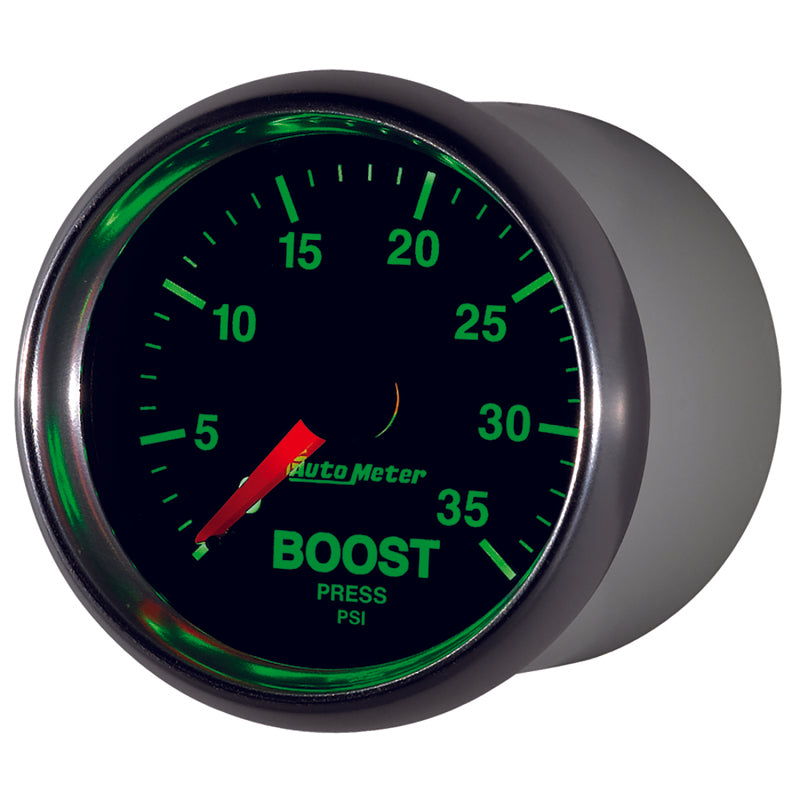 
                      
                        AutoMeter GS 2 1/16 inch 35PSI Mechanical Boost Gauge
                      
                    