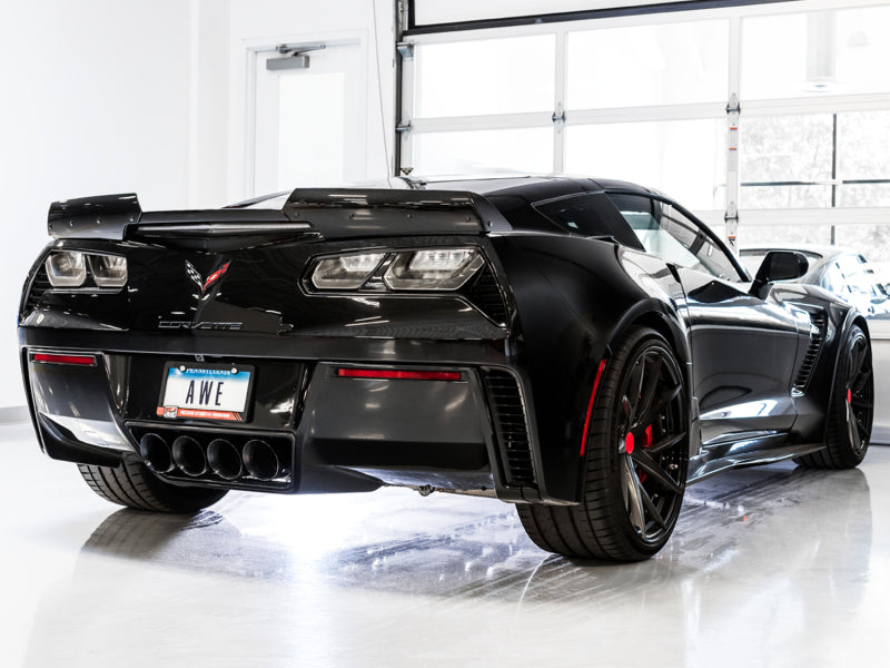 
                      
                        AWE Tuning 14-19 Chevy Corvette C7 Z06/ZR1 Touring Edition Axle-Back-Auspuff mit schwarzen Spitzen
                      
                    