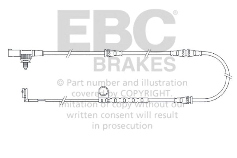 
                      
                        EBC 2005-2006 Land Rover Range Rover Sport 4.2L Supercharged Front Wear Leads
                      
                    