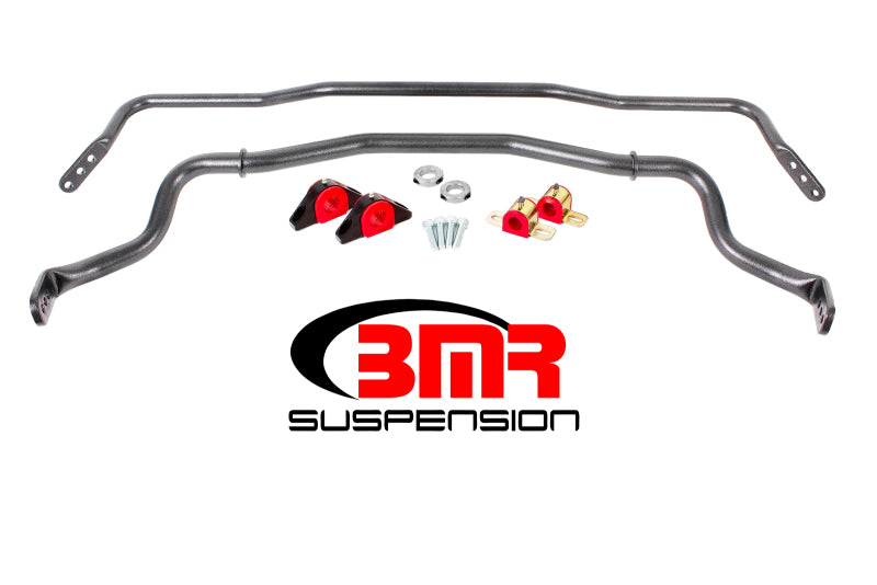 BMR 15-17 S550 Mustang Stabilisator-Kit vorne und hinten mit Buchsen – Schwarz Hammerschlag