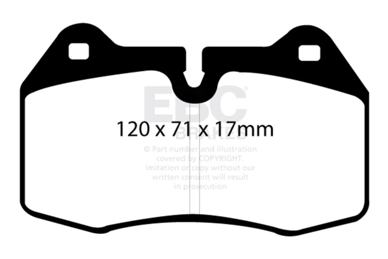 
                      
                        EBC 94-96 BMW 840 4.0 (E31) Greenstuff Front Brake Pads
                      
                    