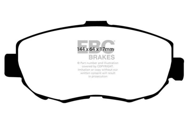 
                      
                        EBC 93-97 Lexus GS300 3.0 Greenstuff Front Brake Pads
                      
                    