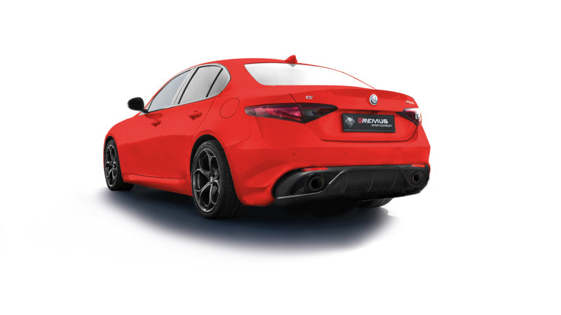 Remus 2016 Alfa Romeo Giulia Veloce 2.0L Turbo Multiair Cat Back Exhaust