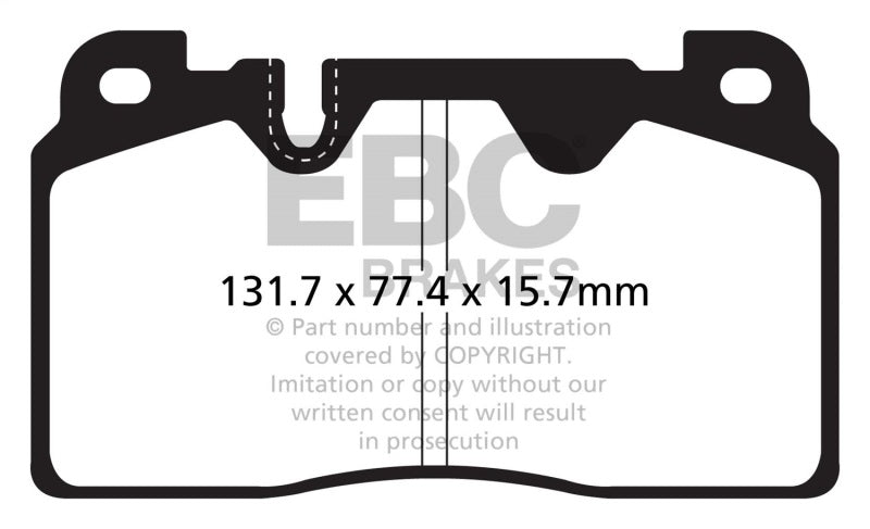 
                      
                        EBC 12+ Audi Q5 2.0 Turbo (Brembo) Greenstuff Front Brake Pads
                      
                    