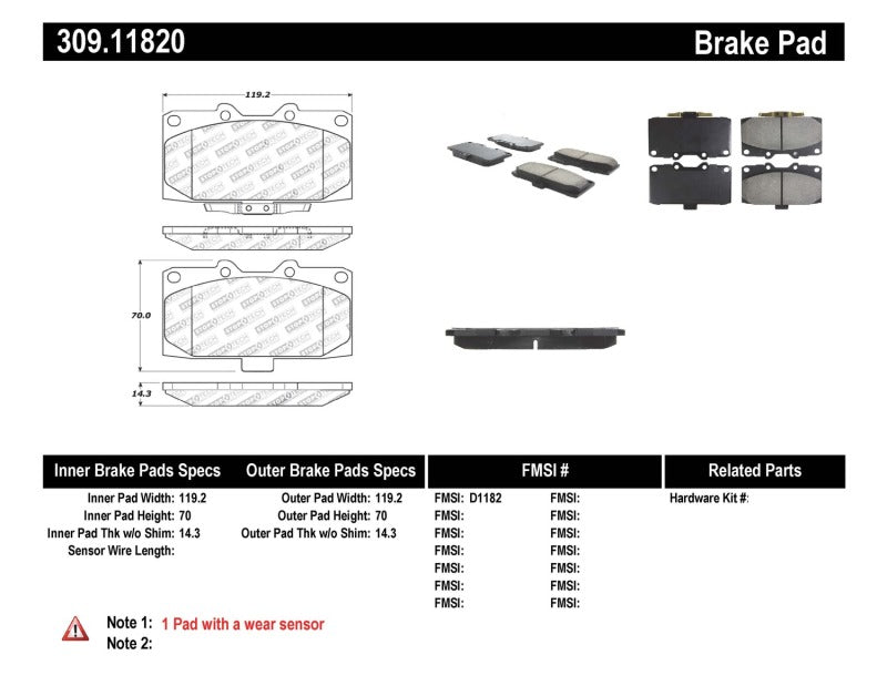 
                      
                        StopTech Performance 06-07 Subaru Impreza WRX/WRX STi Front Brake Pads
                      
                    